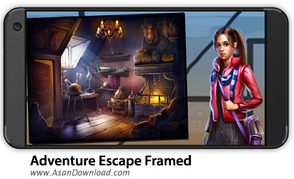 دانلود Adventure Escape: Framed v1.20 - بازی موبایل ماجراجویی فاب + نسخه بی نهایت