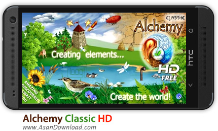 دانلود Alchemy Classic HD v1.7.1 - بازی موبایل کشف عناصر جدید