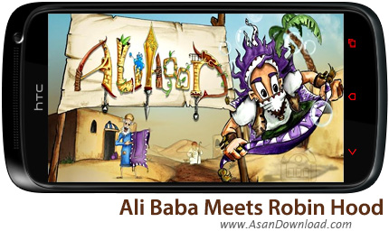 دانلود Ali Baba Meets Robin Hood v1.0 - بازی موبایل علی بابا و خزانه پادشاه