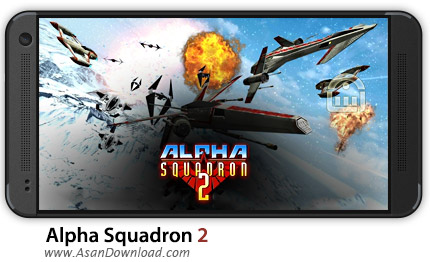 دانلود Alpha Squadron 2 v1.01 - بازی موبایل نبرد هوایی آلفا اسکادران + دیتا + نسخه بینهایت