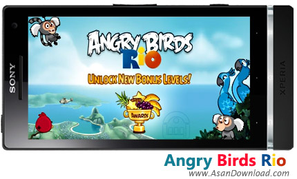 دانلود Angry Birds Rio v2.1.0 apk + v1.7.0 ipa - بازی موبایل پرندگان خشمگین ریو