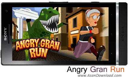 دانلود Angry Gran Run - Running Game v1.17.1 - بازی کمک به مادربزرگ برای عبور از موانع