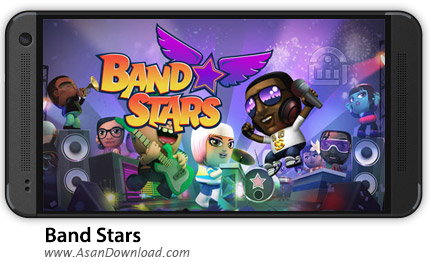 دانلود Band Stars v1.9.0 - بازی موبایل موزیکال گروه ستاره + دیتا