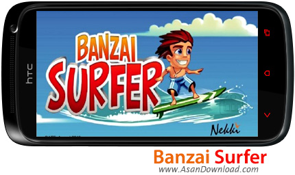 دانلود Banzai Surfer v1.1.1 - دانلود بازی موبایل موج سواری