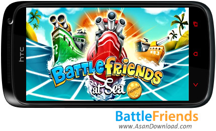 دانلود BattleFriends at Sea PREMIUM v1.1.5 - بازی موبایل نبردهای دریایی