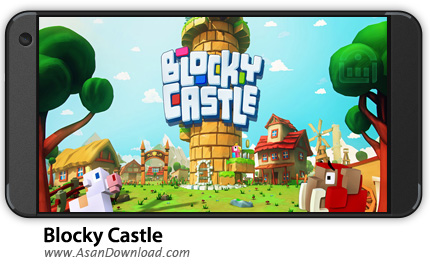 دانلود Blocky Castle v1.3.4 - بازی موبایل برج بلوکی + نسخه بی نهایت