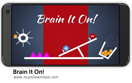 دانلود Brain It On - Physics Puzzles v1.4.6 - بازی موبایل چالش مغز + نسخه بی نهایت