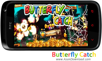 دانلود Butterfly Catch v1.0 - بازی موبایل شکار پروانه ها