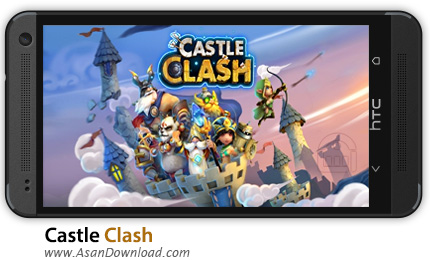 دانلود Castle Clash v1.2.46 - بازی موبایل نبرد های امپراطوری