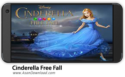 دانلود Cinderella Free Fall v2.3.0 - بازی موبایل سیندرلا دیزنی + نسخه بی نهایت + دیتا