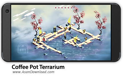 دانلود Coffee Pot Terrarium v1.0.3 - بازی موبایل قهوه در گلخانه