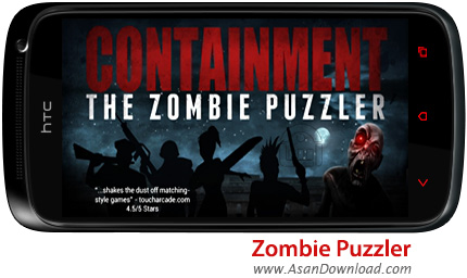 دانلود Containment The Zombie Puzzler v1.4 - بازی موبایل کشتار گروهی زامبی ها بعلاوه گیم دیتای بازی