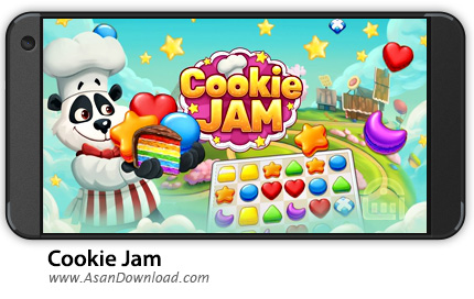 دانلود Cookie Jam v6.60.209 - بازی موبایل شیرینی مربایی + نسخه بی نهایت