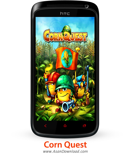 دانلود Corn Quest v1.0 - بازی موبایل دنیای ذرت ها