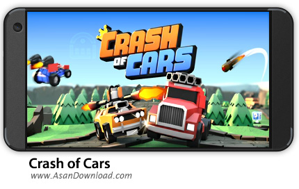 دانلود Crash of Cars v1.1.73 - بازی موبایل نبرد ماشین ها + نسخه بی نهایت