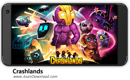 دانلود Crashlands v1.1.13 - بازی موبایل تصادم اراضی