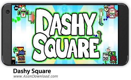 دانلود Dashy Square v2.01 - بازی موبایل پرواز موجودات