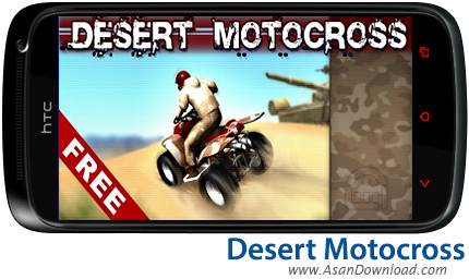 دانلود Desert Motocross Free v1.0.2 - بازی موبایل موتور سواری در کویر