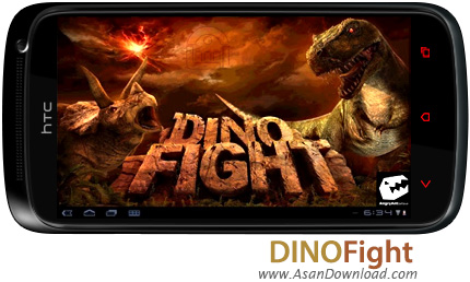 دانلود بازی DinoFight v1.0 - بازی موبایل مبارزات دایناسورها