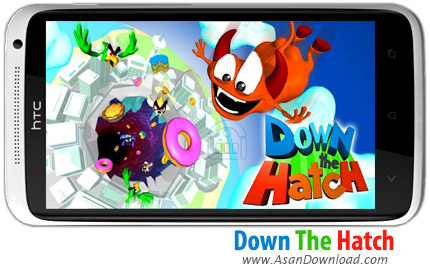 دانلود Down The Hatch! v1.22 - بازی موبایل عبور از دریچه