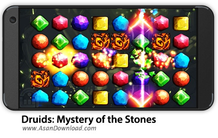 دانلود Druids: Mystery of the Stones v1.0 - بازی موبایل راز سنگ ها