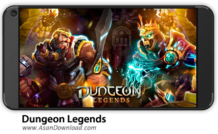 دانلود Dungeon Legends RPG v1.8 - بازی موبایل فرار از سیاهچال + نسخه بی نهایت
