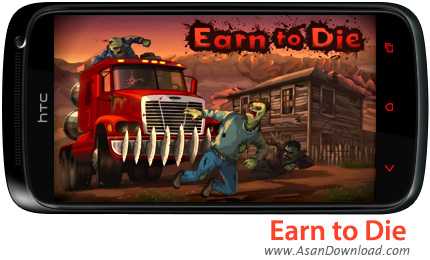 دانلود Earn to Die v1.0.4 - بازی موبایل نبرد با زامبی ها در شهر