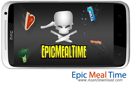دانلود Epic Meal Time v1.0 - بازی موبایل مرد گرسنه