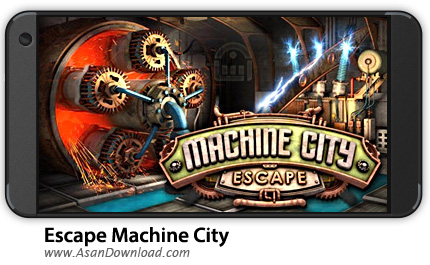 دانلود Escape Machine City v1.26 - بازی موبایل فرار از شهر ماشینی + نسخه بی نهایت