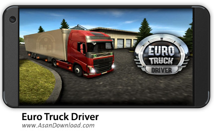 دانلود Euro Truck Driver v1.4.0 - بازی موبایل شبیه ساز راننده کامیون + نسخه بینهایت
