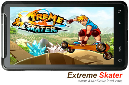 دانلود Extreme Skater v1.0.6 - بازی موبایل اسکیت باز حرفه ای