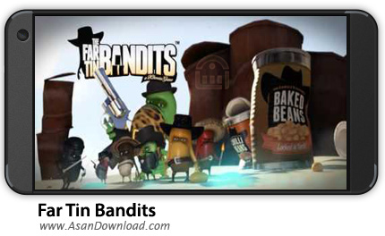 دانلود Far Tin Bandits v1.0 - بازی موبایل قوطی راهزنان + دیتا