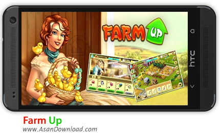 دانلود Farm Up v4.4 - بازی موبایل آداب مزرعه داری + دیتا