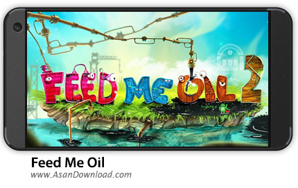 دانلود Feed Me Oil 2 v1.3.5 - بازی موبایل کانال روغن 2 + نسخه بی نهایت