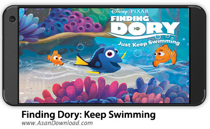 دانلود Finding Dory: Keep Swimming v1.11 - بازی موبایل خانواده گشمده دوری + دیتا