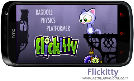 دانلود Flickitty v1.100 - بازی موبایل گربه و کلاه های جادویی