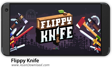 دانلود Flippy Knife v1.7 - بازی موبایل پرتاب چاقو + نسخه بی نهایت