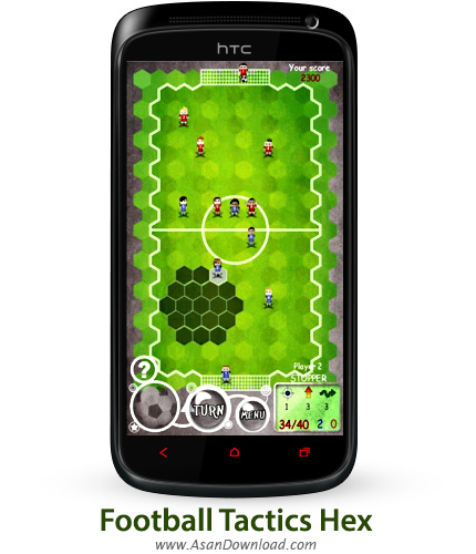 دانلود Football Tactics Hex v1.3.4 - بازی موبایل مربیگری در فوتبال