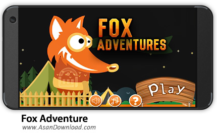 دانلود Fox Adventure v1.3.3 - بازی موبایل روباه ماجراجو