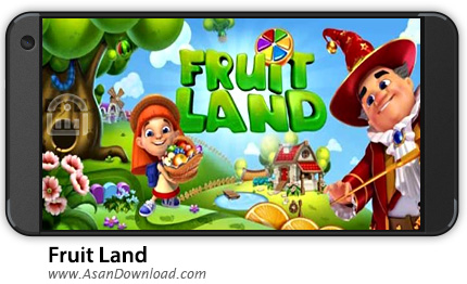 دانلود Fruit Land v1.19.1 - بازی موبایل سرزمین میوه ها + نسخه بی نهایت
