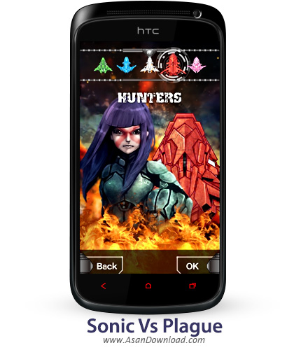 دانلود Galaxy Clash : Sonic Vs Plague v1.1 - بازی موبایل مبارزه با طاعون