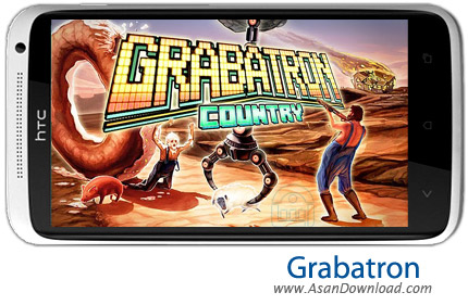 دانلود Grabatron v1.5.5 - بازی موبایل حمله به زمین