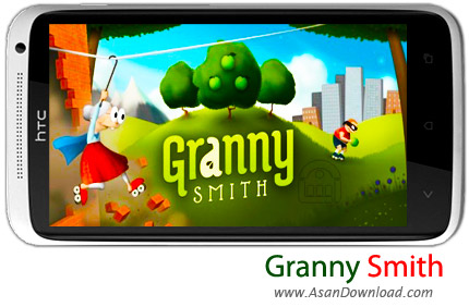دانلود Granny Smith v1.0.0 - بازی موبایل مادربزرگ اسکیت سوار