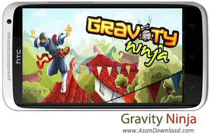دانلود Gravity Ninja v1.02 - بازی موبایل نینجا