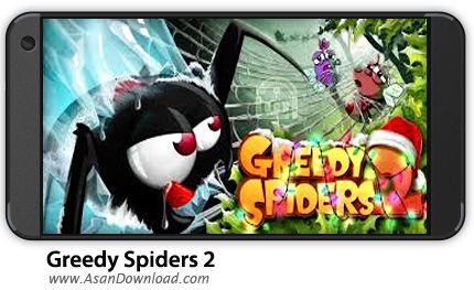 دانلود Greedy Spiders 2 v1.4.3 - بازی موبایل عنکبوت های حریص
