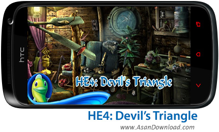 دانلود HE4: Devil's Triangle v1.0.0 - بازی موبایل مثلث برمودا بعلاوه گیم دیتا
