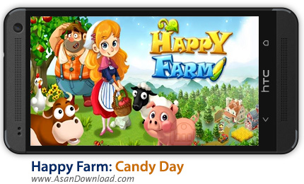 دانلود Happy Farm: Candy Day v2.5.2 - بازی موبایل مزرعه شاد