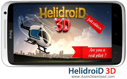 دانلود Helidroid 3D : Episode 2 v1.0.0 - بازی موبایل هدایت و کنترل هلیکوپتر