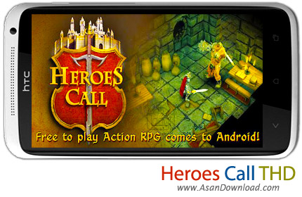 نبرد قهرمانان با Heroes Call THD v1.1 - بازی موبایل نبرد مبارزان