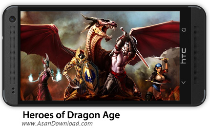 دانلود Heroes of Dragon Age 2.0.0 - بازی موبایل عصر اژدها + دیتا